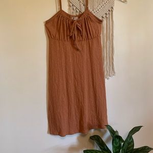Billabong mini dress XS Burnt Orange.